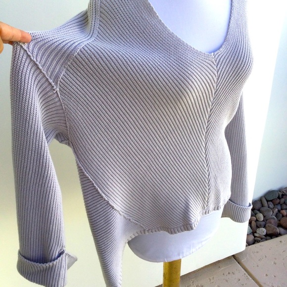 Free People Gray Sweater - Picture 4 of 4